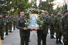 Ο εορτασμός του Οσίου Παϊσίου του Αγιορείτη στην 1η Στρατιά 